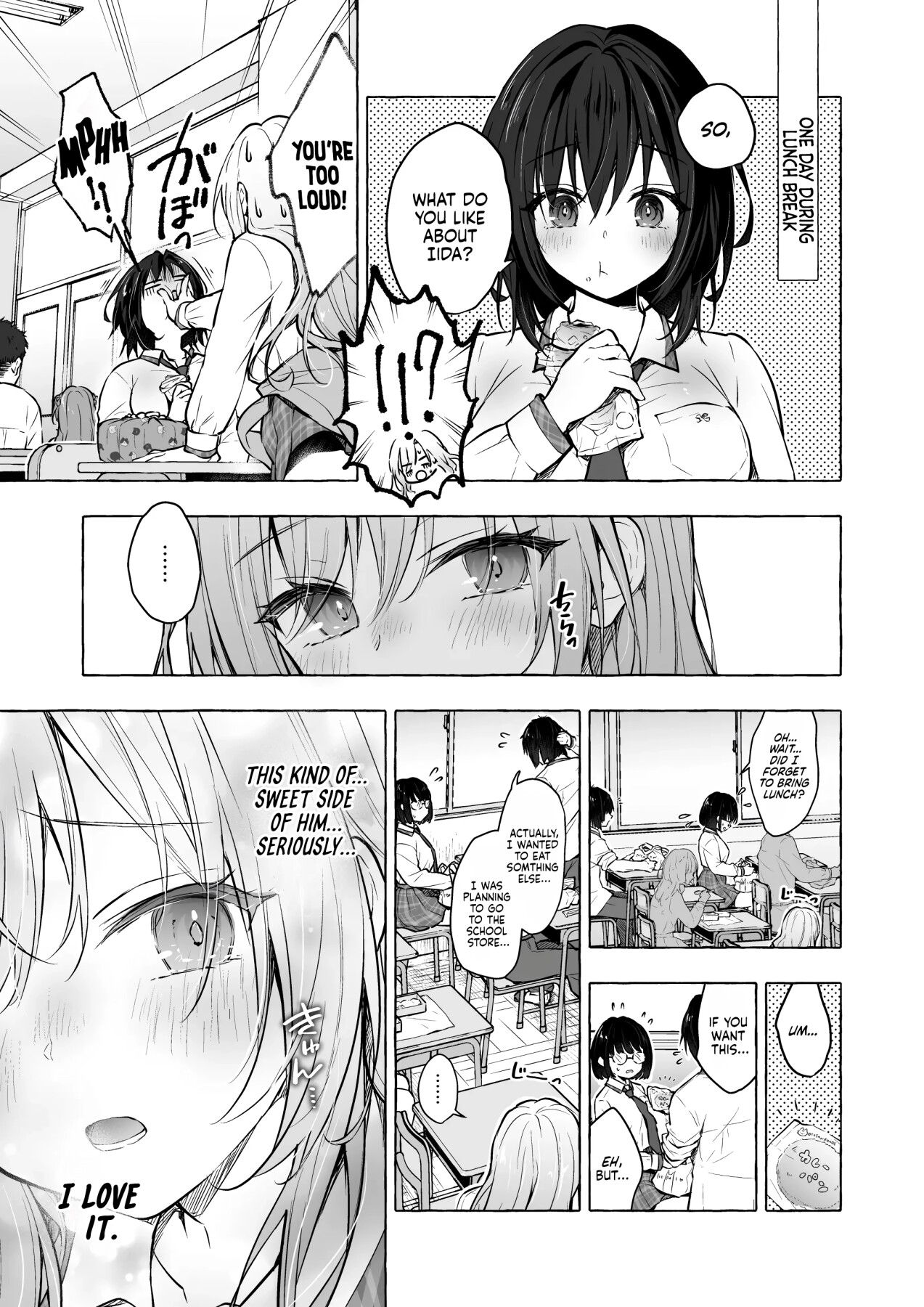 Hentai Manga Comic-Sex with the Gyaru Yuina-chan 4 -My crush is blushing because of me!?--Read-3